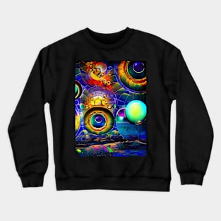 abstract circles Crewneck Sweatshirt